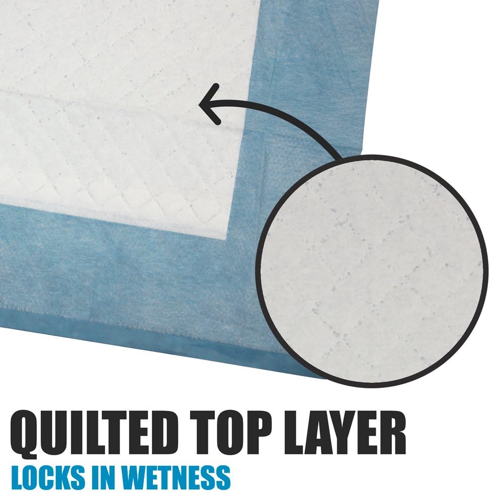 BV Pet Potty Training Pads for Dogs Puppy Pads, Pee Pads, Quick Absorb, 22" x 22" Training Pad, 50 Count Dog Pee Pads, Doggie Pads, Disposable Puppy Pee Pads
