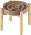 Havniva Elevated Slow Feeder Dog Bowls, 8.3 in Ceramic Slow Feeder Bowls