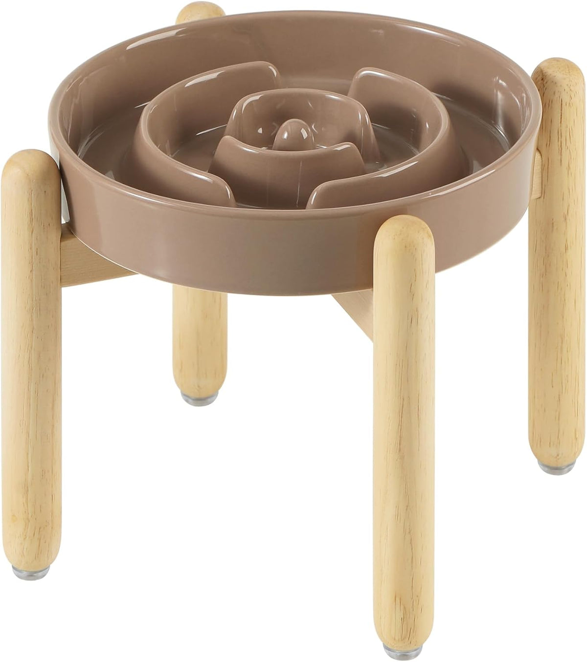 Havniva Elevated Slow Feeder Dog Bowls, 8.3 in Ceramic Slow Feeder Bowls