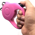 Retractable Dog Leash (Small, Pink)