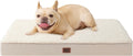 EHEYCIGA Orthopedic Dog Bed with Removable Washable Cover, Camel, 30IN