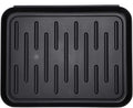 OwnMy Black Boot Tray Mat Indoor Plastic Small Shoe Tray Mat for Entryway | Multi-Purpose Boot Tray for Plants Pet Food Dog Water Bowls Cat Litter Box, Boot and Shoes Drying Mat for Indoor and Outdoor