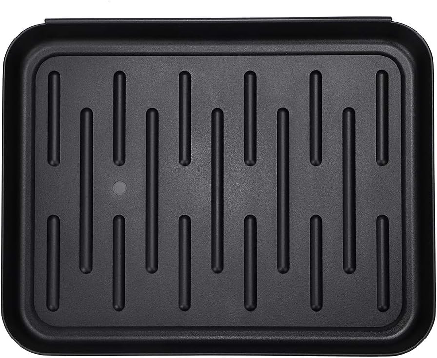 OwnMy Black Boot Tray Mat Indoor Plastic Small Shoe Tray Mat for Entryway | Multi-Purpose Boot Tray for Plants Pet Food Dog Water Bowls Cat Litter Box, Boot and Shoes Drying Mat for Indoor and Outdoor