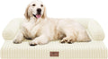 MEKIY Orthopedic XL Dog Bed with Bolster for Extra Large Size Dogs
