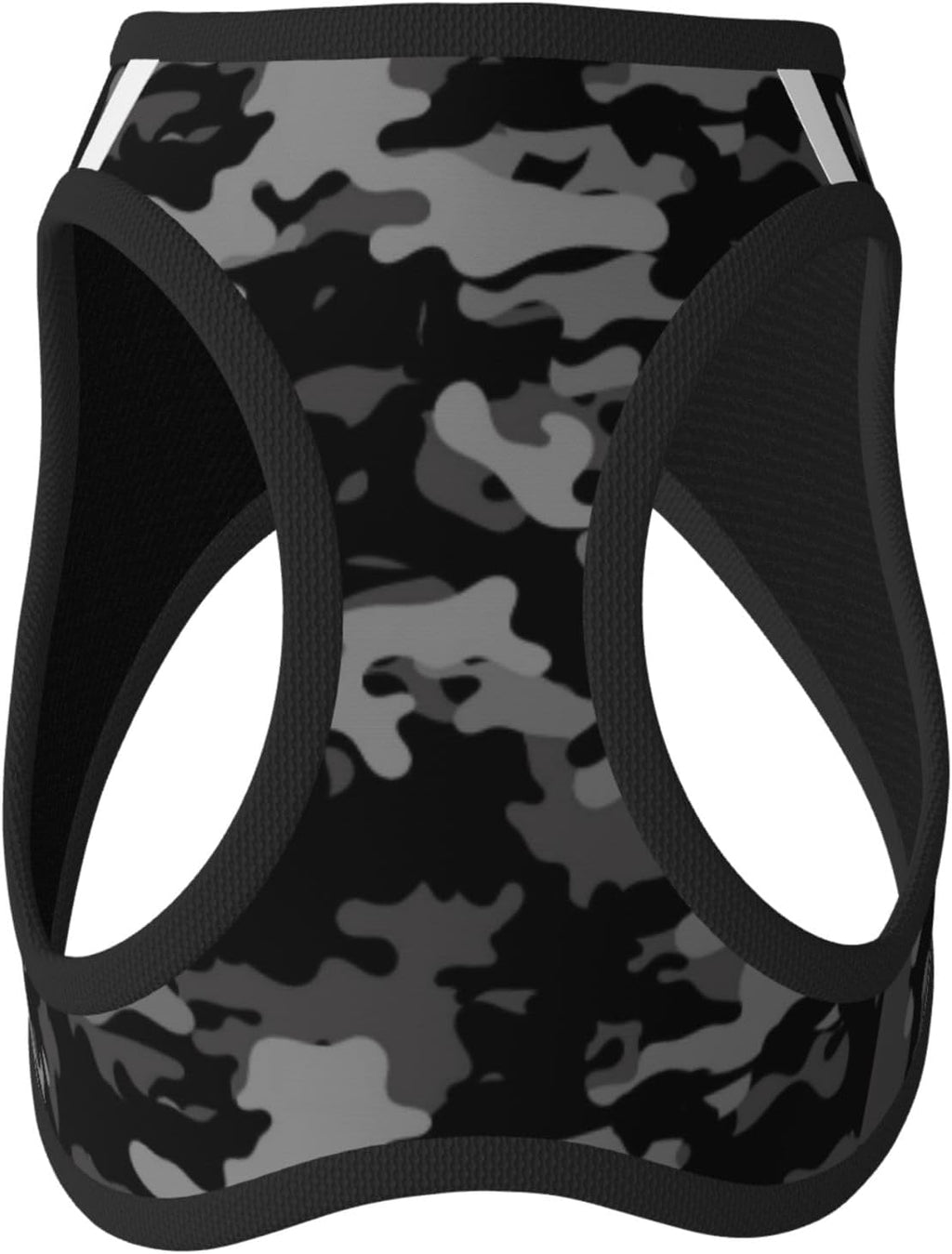 MUKIO Camouflage Black Camo No Pull Dog Harness Vest