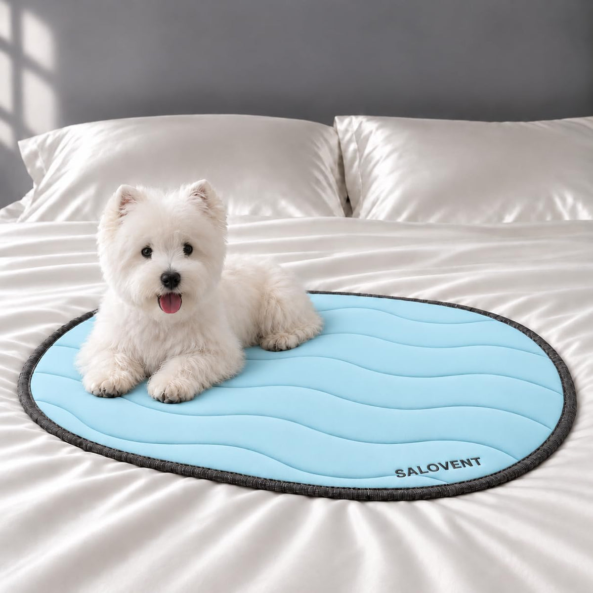 Thick Dog Bed Mat, Machine Washable Cushioned Pet Pad for Beds and Couches