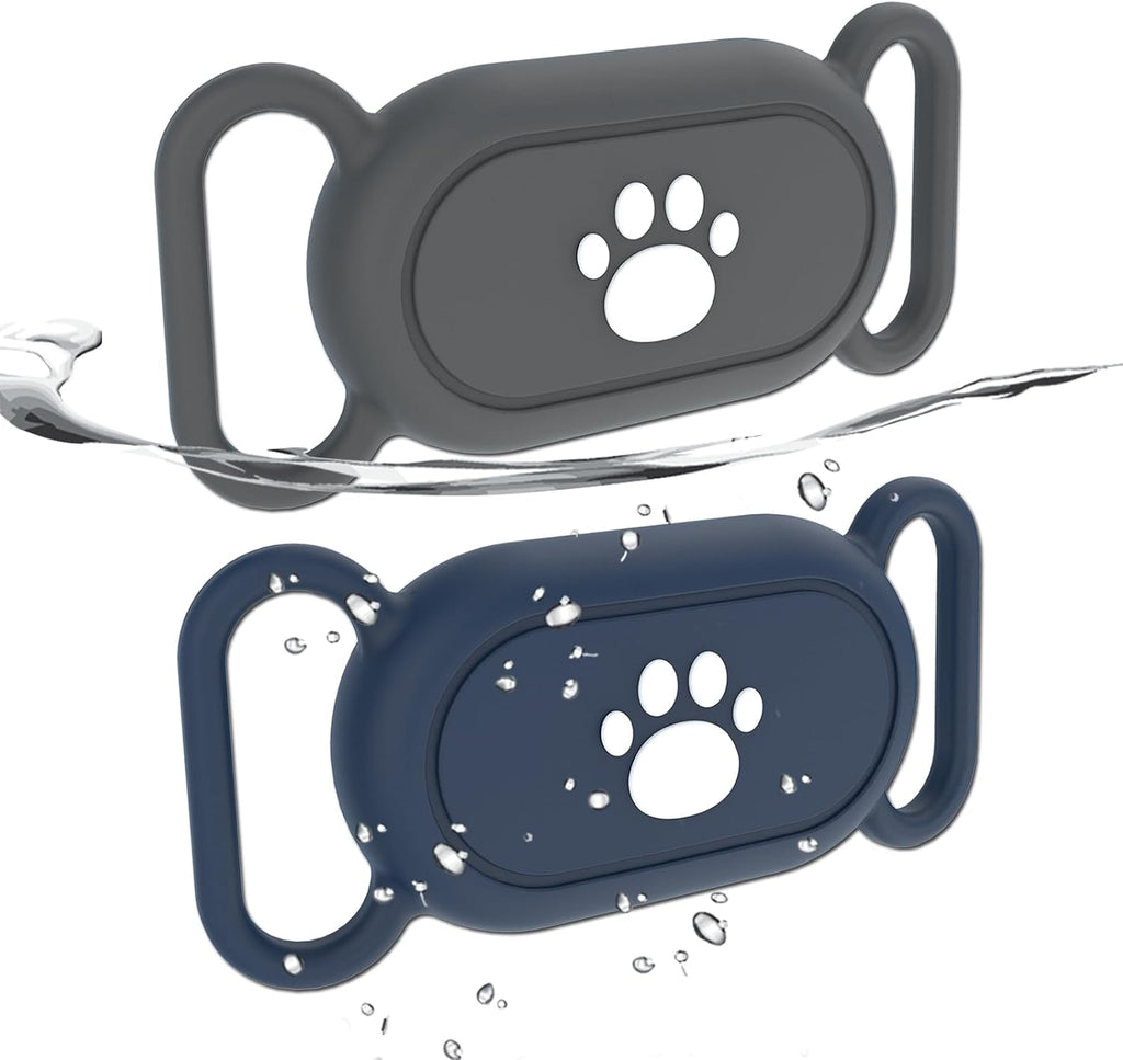 2 Pack Waterproof Dog Collar Compatible with Samsung Galaxy SmartTag2