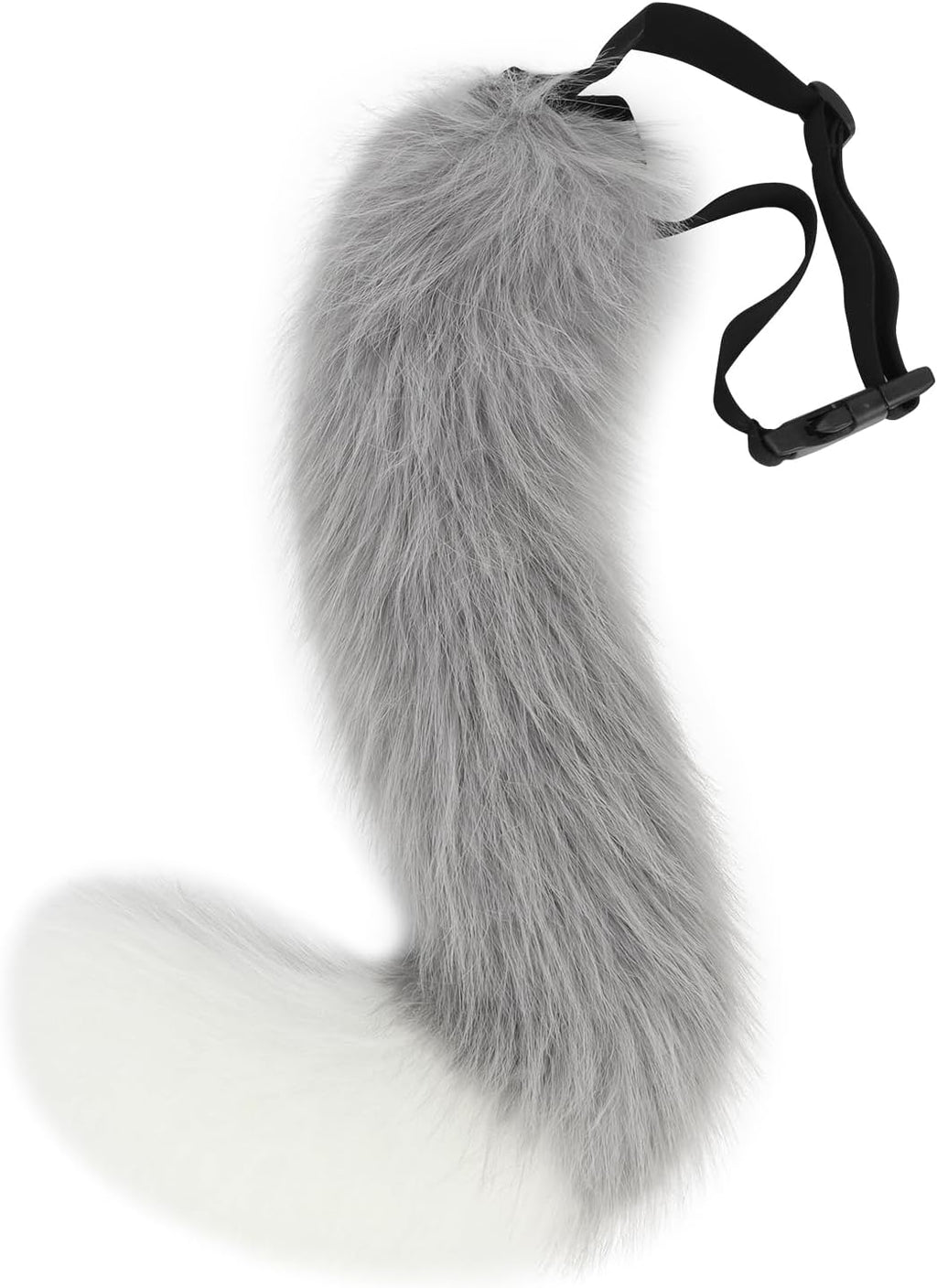 COSYEARS Faux Fur Fox Wolf Tail Animal Dog Furry Tails for Halloween Party Cosplay Accessory