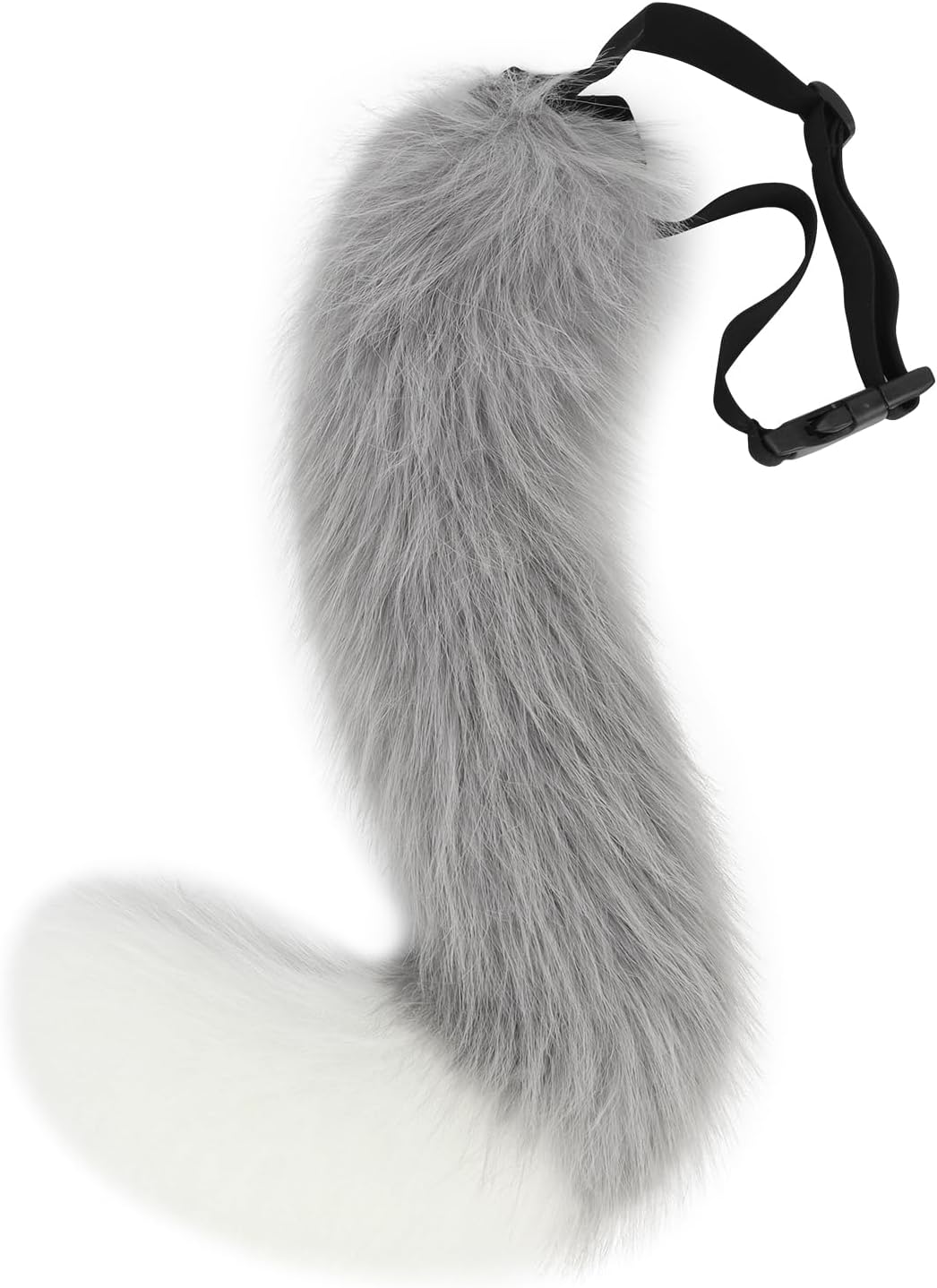 COSYEARS Faux Fur Fox Wolf Tail Animal Dog Furry Tails for Halloween Party Cosplay Accessory