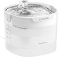 Cheerble Elfin E1S Pumpless Cat Water Fountain, 2L/67oz, 304 Food-Grade Stainless Steel Tray, 3-Layer Filter, BPA-Free Automatic Pet Water Dispenser for Indoor Cats