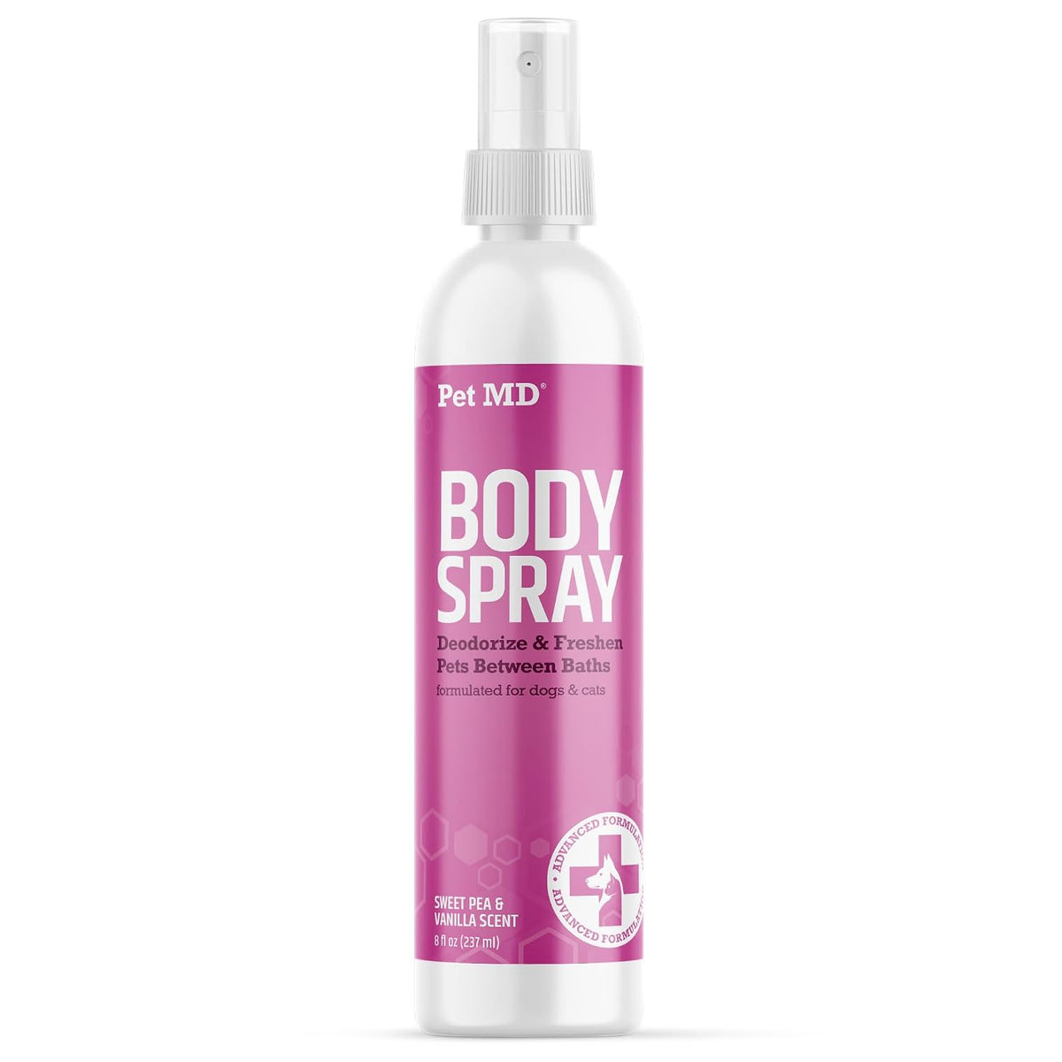Pet MD Body Spray for Dogs & Cats - Sweet Pea & Vanilla - 8fl oz