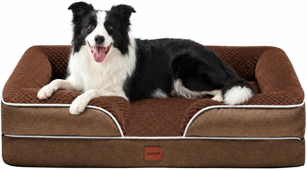 Orthopedic Dog Beds Large Sized Dog, Waterproof Washable Pet Bed