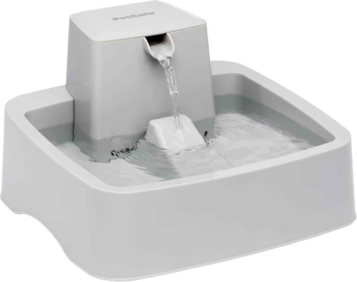 PetSafe Oasys Pet Fountain, 1 Gallon (128 oz), Cats & Small-Medium Dogs