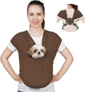 Supet Dog Sling Carrier for Small Pet, Adjustable Hands Free Front Backpack