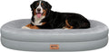 Waterproof Orthopedic Dog Bed for Extra Large Dogs, Silver