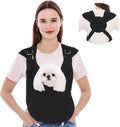 Supet Dog Sling Carrier for Small Pet, 95% Cotton Adjustable Front Backpack