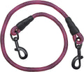 BTINESFUL 3FT 4FT 5FT Dog Tie Down, 2/5" Nylon Rope Indoor Short Dog Tether