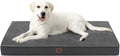 EHEYCIGA Extra Large Memory Foam Dog Bed Mat, 44x32Inch, Dark Grey