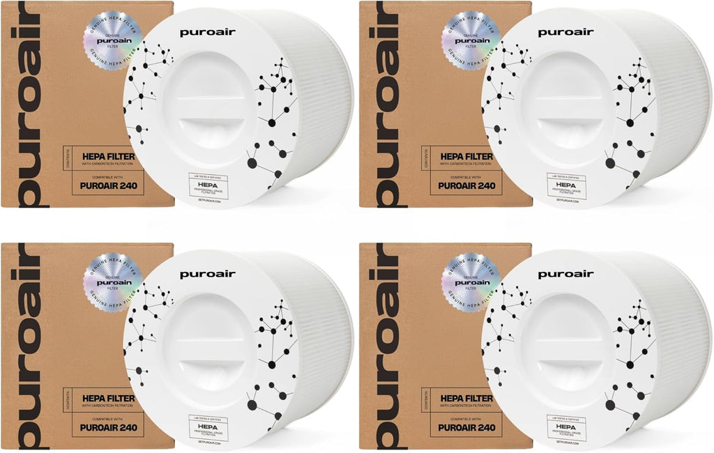 PuroAir 240 Replacement Filter - Genuine 240 Filter Replacement (4PK)