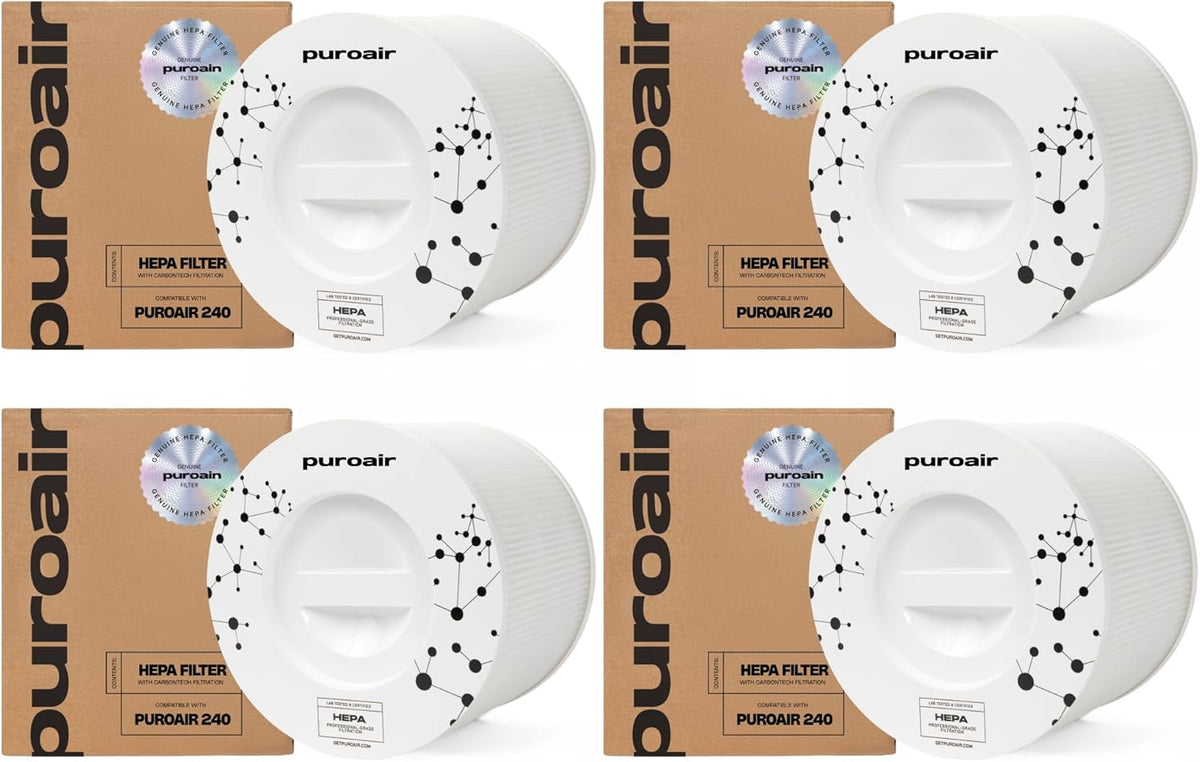PuroAir 240 Replacement Filter - Genuine 240 Filter Replacement (4PK)