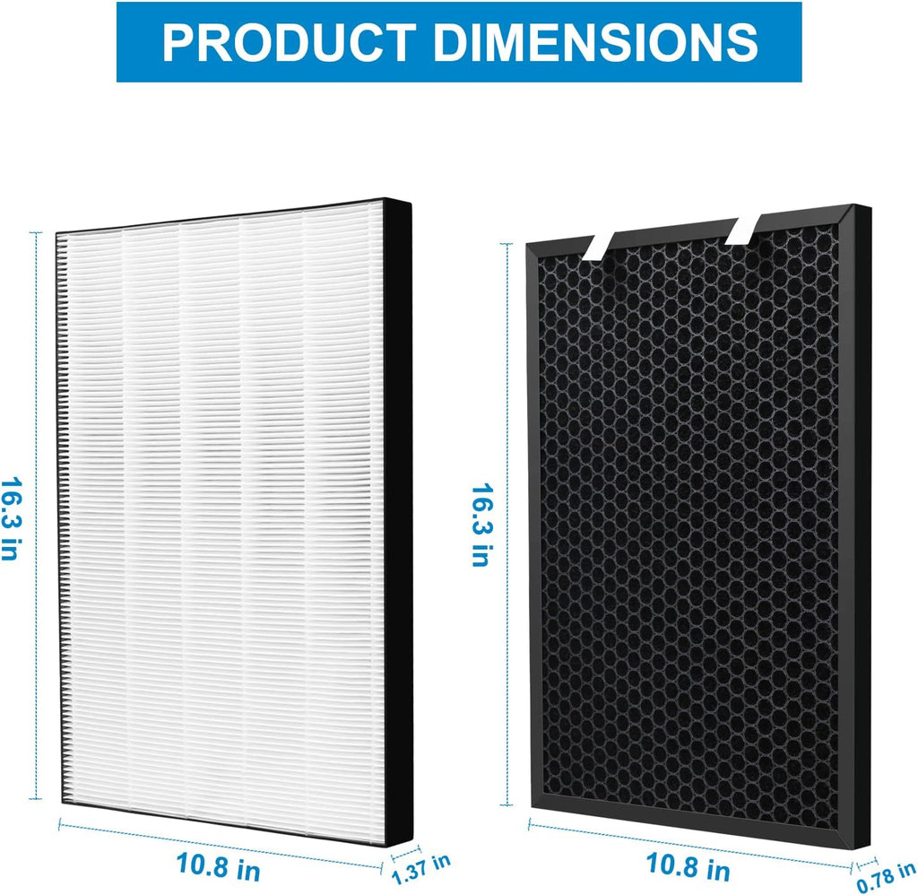 Air220 Air320 Replacement Filter for Bissell Air320 Air220 Air Purifier
