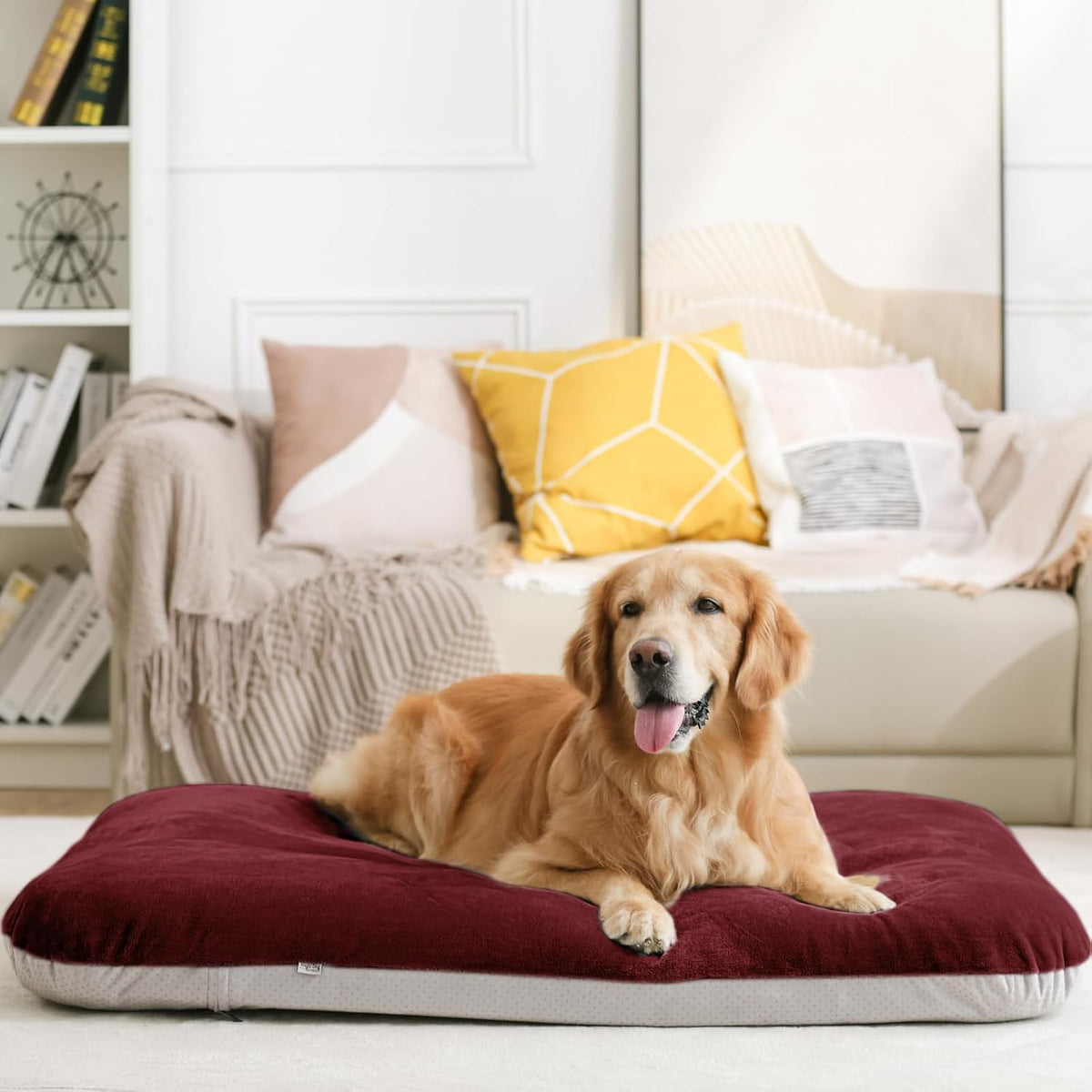 Magic Dog Orthopedic Extra Large Dog Bed 47 Inch, Super Soft XL Pet Bed