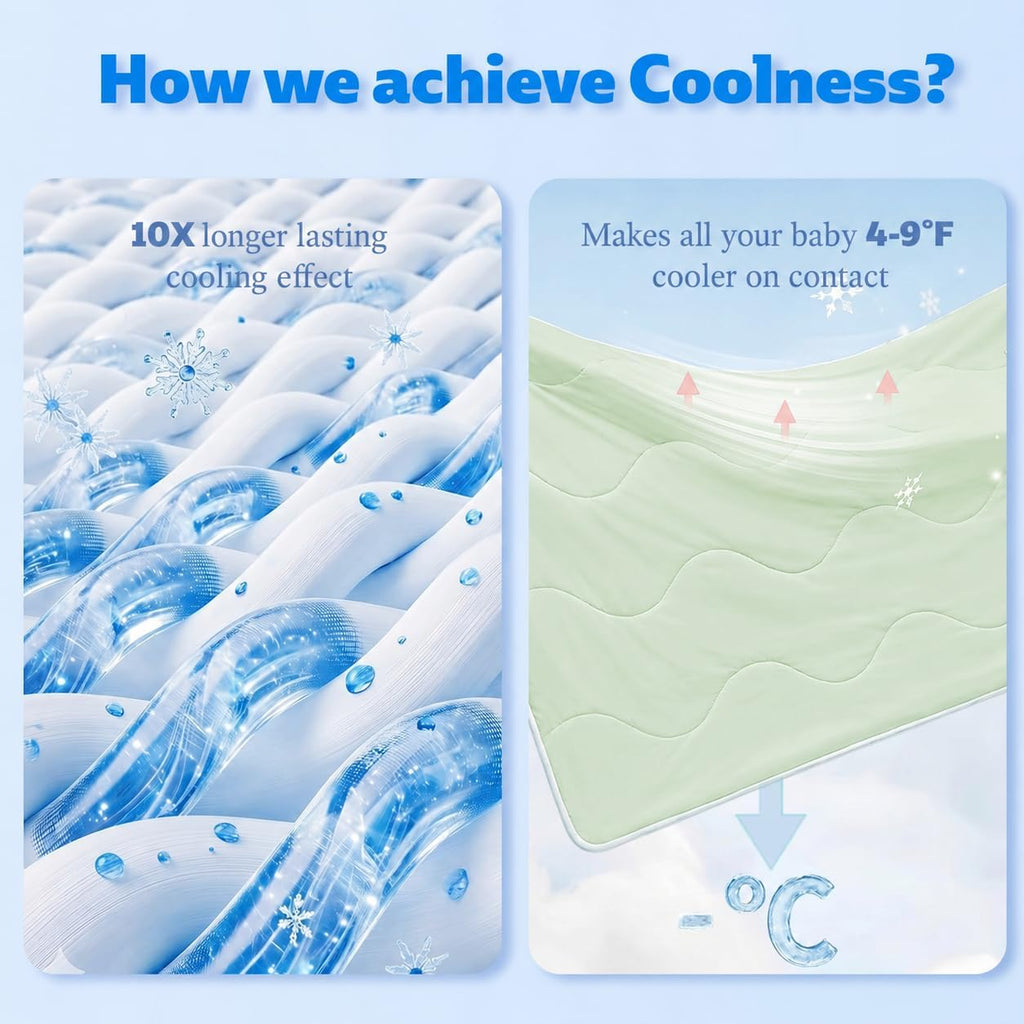 Cooling Blanket for Dogs. Dog Cooling Blankets for Large Dogs, Breathable Cooling Fabric, Cold Washable, Cooling Dog Blanket Durable Scratch-Resistant Soft Fabric for All Seasons, Leafy Green