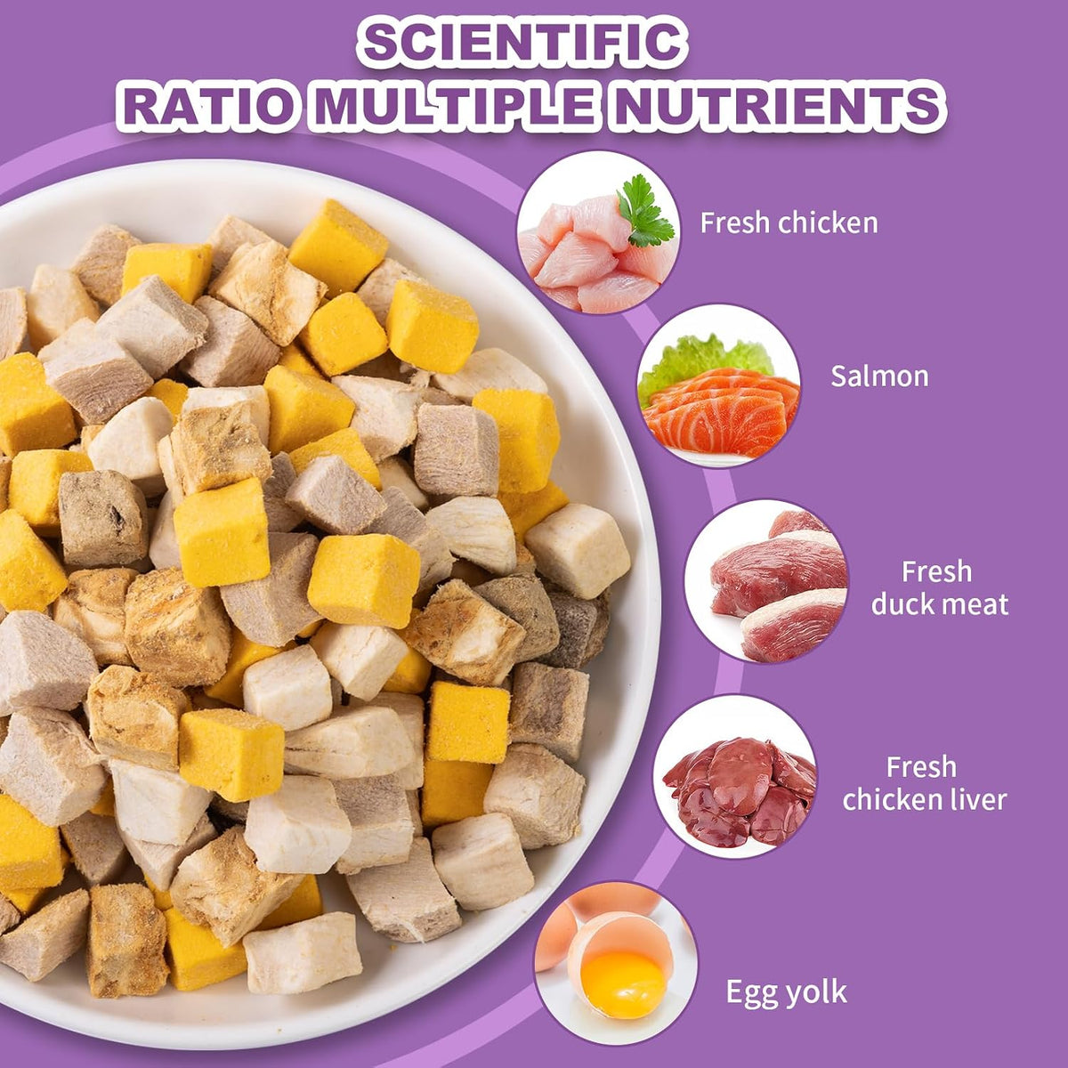 Freeze-Dried Dog and Cat Treats, 5-in-1 Mix, 5 oz (142 g)