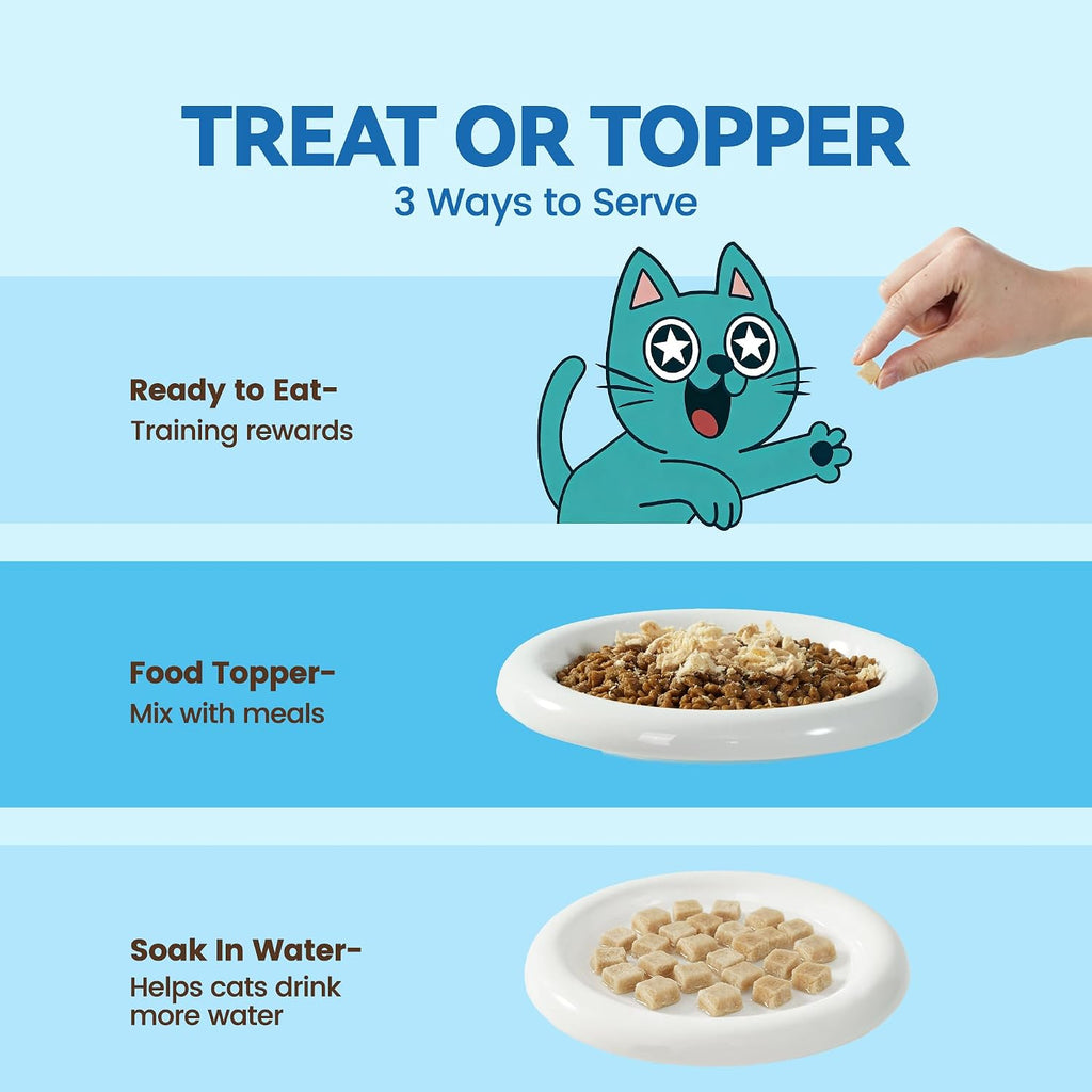 Freeze Dried Salmon Cat Dog Treats 4 oz Single Ingredient