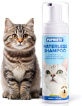Cat Waterless Shampoo - No Rinse Formula for Quick Clean Between Baths, Hypoallergenic & Detangling, Reduce Itchy Skin Shedding & Odor Control,Vet-Recommended for Kittens/Senior Cats
