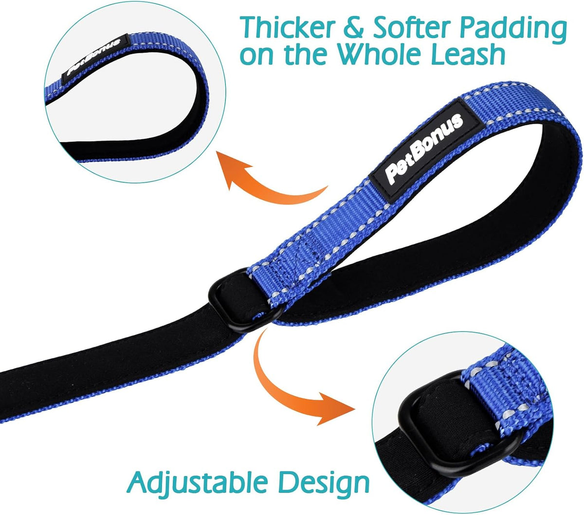 PetBonus Dog Leash Wrist Strap with Lockable Clip for Dog Retractable Leash