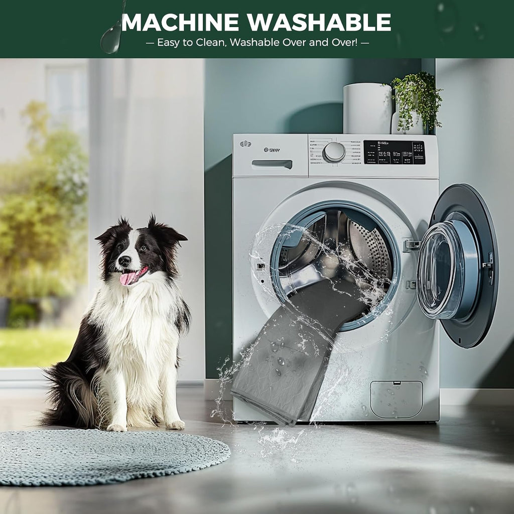 FXW Washable Pee Pads for Dogs, Super Absorbent, 29" Octagon, 1 Pack | Machine washable, Non-slip backing, Fits 24"H 8-Panel FXW Rollick/Homeplus Playpens