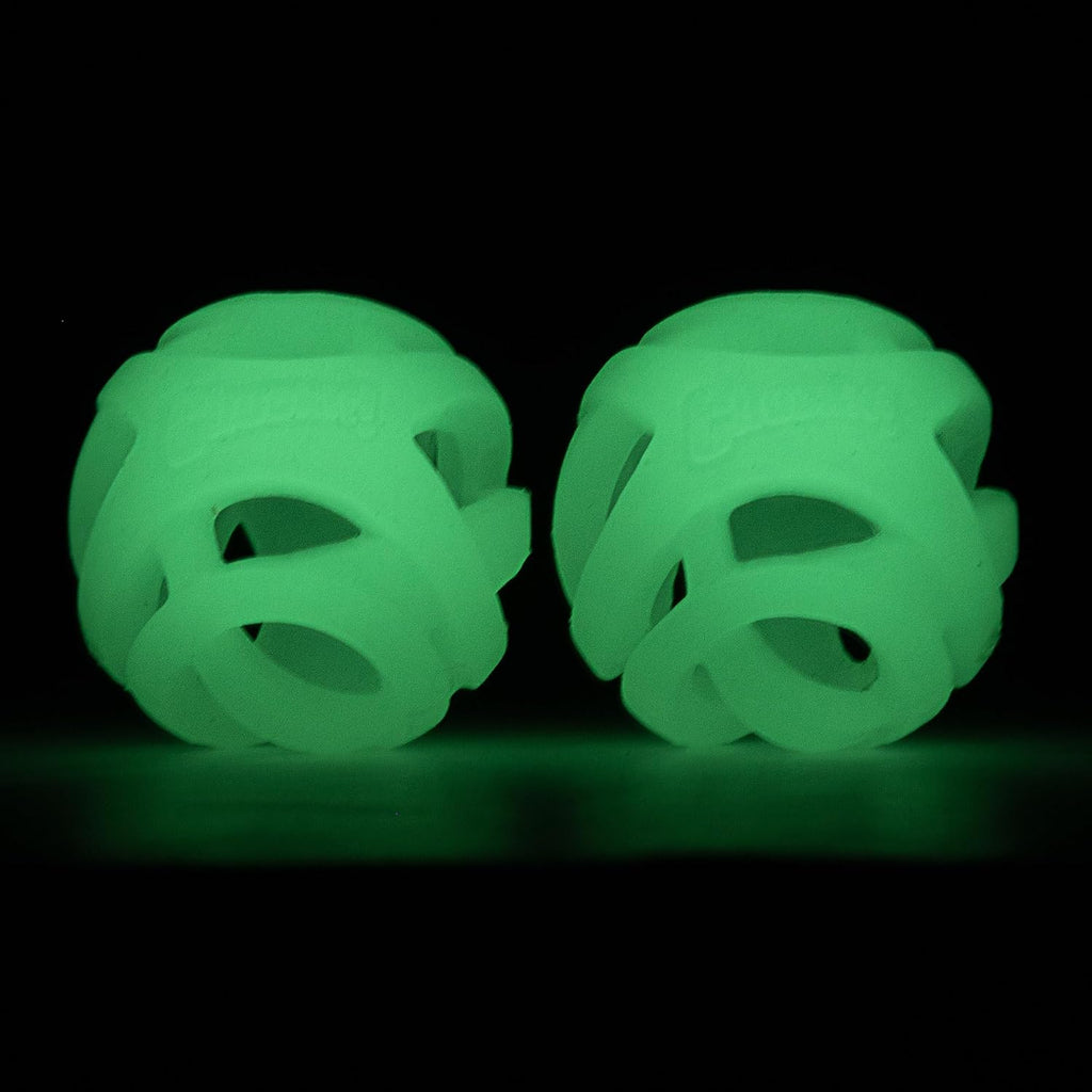Chuckit! Air Glow Fetch Ball Dog Toy, Small (2 Inch), for Breeds 0-20 lbs, 2 Count (Pack of 12)