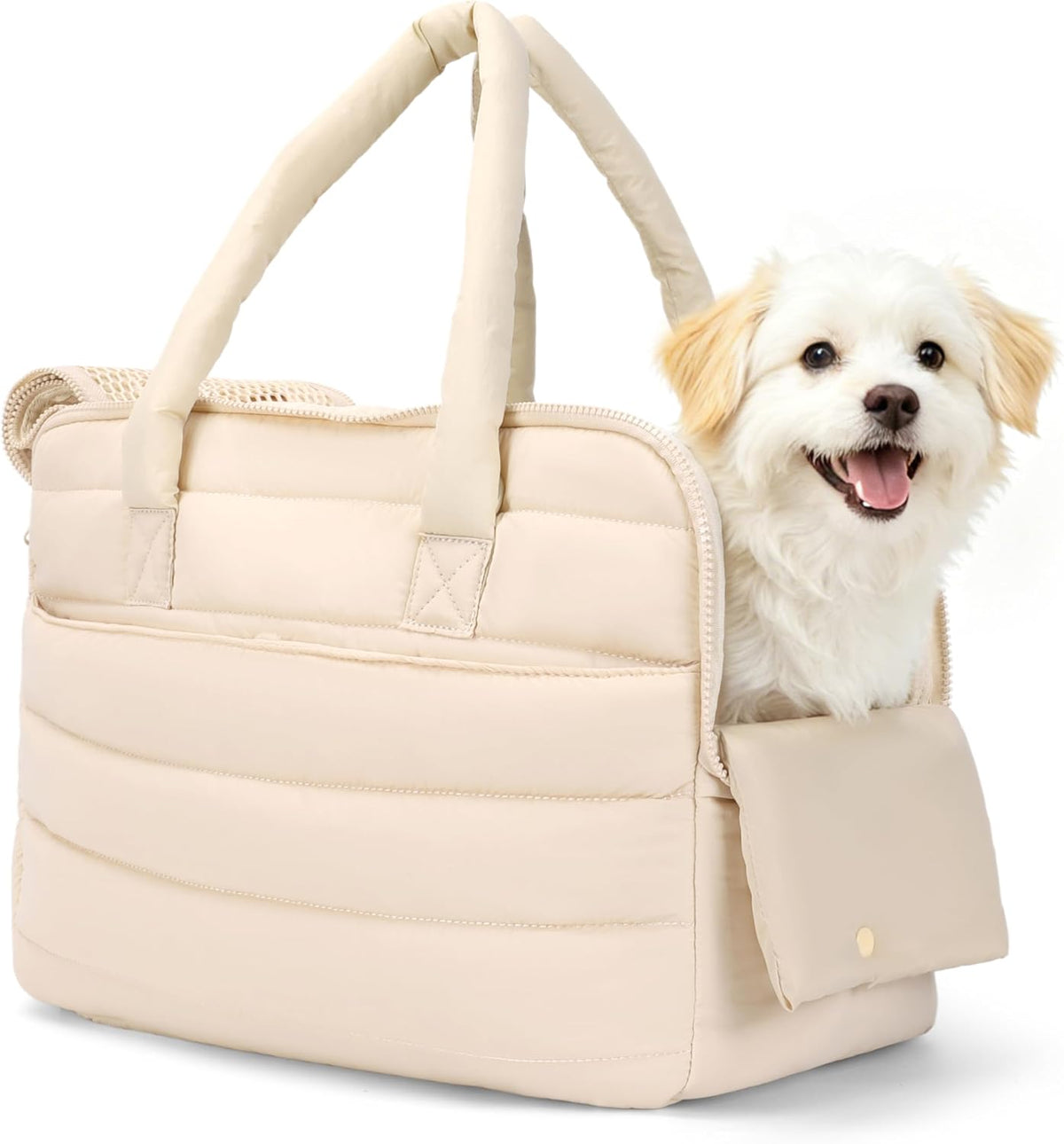 Dog Purse Carrier for Small Dog Cat up to 13lbs, Lightweight Pet Carrier