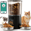 Automatic Cat Feeder for 3 Cats with WiFi Control, Anti-Jam System, 6L