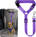 BWOGUE Dog Seat Belt for Car, Headrest Restraint Safety Lead, 1 Pack