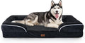 EGOHOME Orthopedic Large Dog Bed, Waterproof Washable L Pet Bed 41"