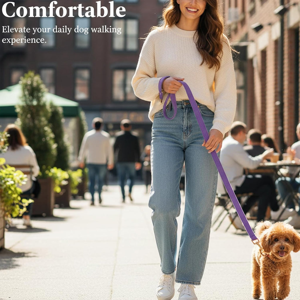 Cotton Dog Leash for Small Dogs- 4ft 6ft Puppy Walking Training Lead