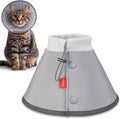 Agape Soft Dog Cone for Small Dogs & Cats, Recovery Collar to Stop Licking