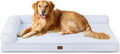 EHEYCIGA Memory Foam Dog Bed, Large Size Orthopedic Dog Bed, Washblue