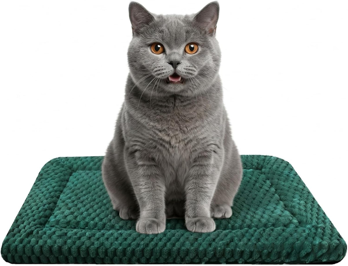 Cat Bed Mat - Durable & Cute Crate Beds for Extra Small Dogs & Cats, Comfortable Kennel Pad for Home, Crate & Travel