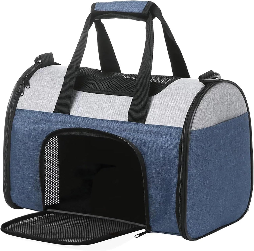Jespet Airline Approved Soft-Sided Kennel Pet Carrier for Small Dogs Cats