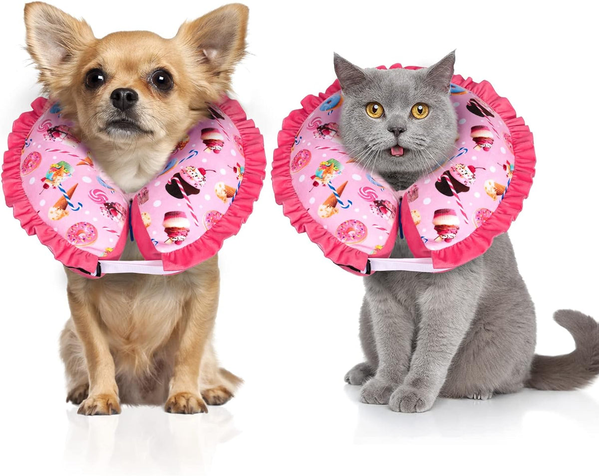 CuteBone Dog Recovery Cone for Small Medium Dogs & Cats