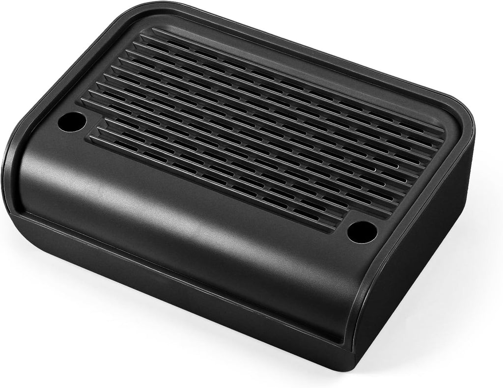 Cat Step for Litter Box, Litter Box Ramp with Filter Function, Black