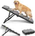 Veehoo Dog Ramp for Bed Couch, Foldable Pet Stairs for Large Dogs 17"-23" H