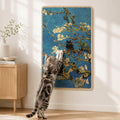 Art Sisal Cat Scratcher Mat, Cat Wall Scratchers for Indoor Cats