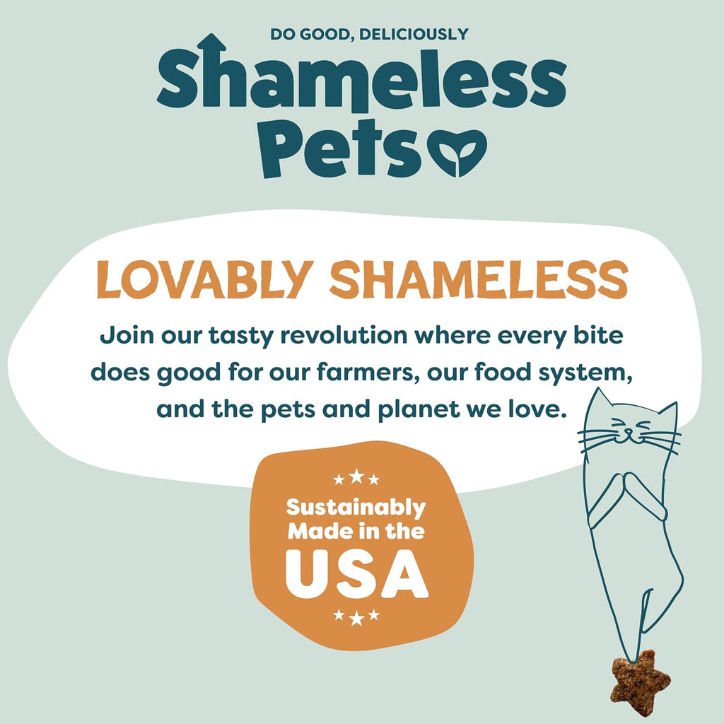 Shameless Pets Catnip N Chill Chicken Liver Crunchy Cat Treats, 1-Pk