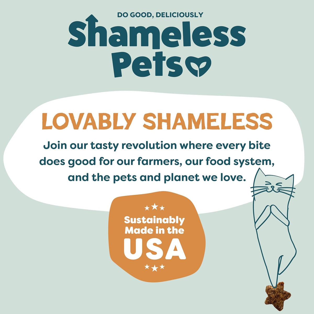 Shameless Pets Catnip N Chill Chicken Liver Crunchy Cat Treats, 1-Pk
