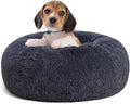 Dwanton Orthopedic Small Donut Dog Bed & Cat Bed, Gel Memory Foam, 24"