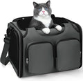 Dog Cat Carrier Airline Approved Collapsible Soft-Sided Pet Travel Bag